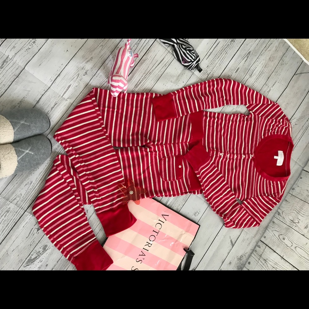 Pajama pants and long sleeve shirt, lounge wear